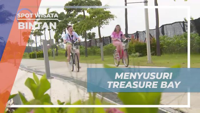 Bersepeda Santai Menyusuri Keindahan Treasure Bay di Pulau Bintan