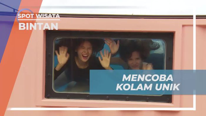 Serunya Bermain di Kolam Bola Unik di Resort Glamping Pulau Bintan