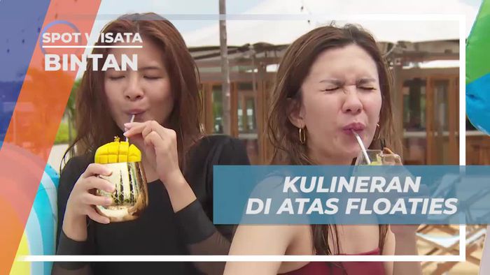 Santap Cemilan Lezat Sambil Berenang di Floties Resort Bintan