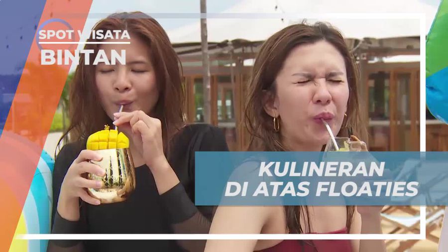 Santap Cemilan Lezat Sambil Berenang di Floties Resort Bintan