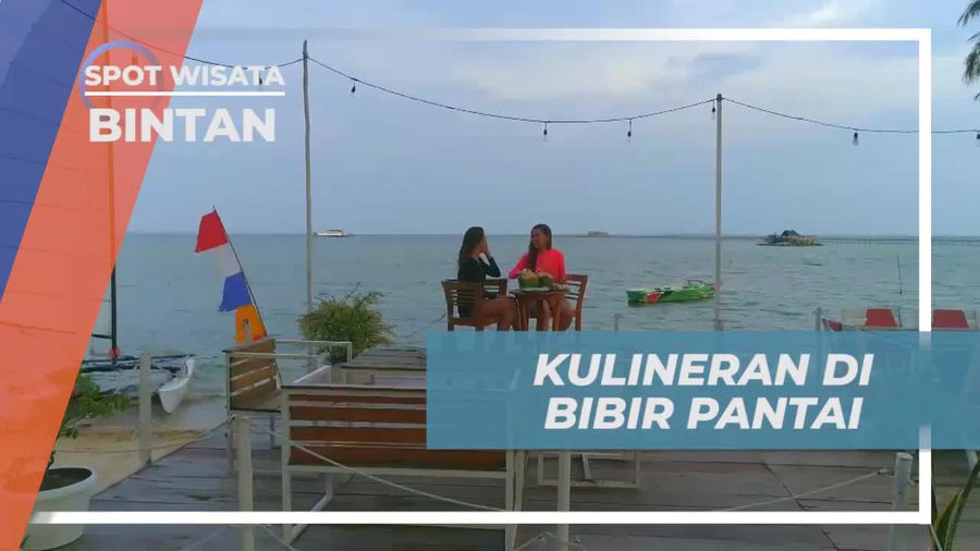 Cemilan Nikmat Sambil Menikmati Pemandangan Marjoly Beach, Bintan