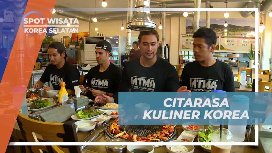 Nikmati Cita Rasa Kuliner Lezat Setelah Lomba Kano di Korea Selatan