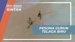 Pesona Gurun Pasir Telaga Biru yang Memukau di Pulau Bintan