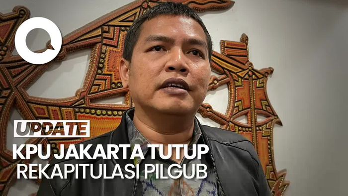Video: Suara Ketua KPU Jakarta Bergetar saat Tutup Rekapitulasi Hasil Pilgub