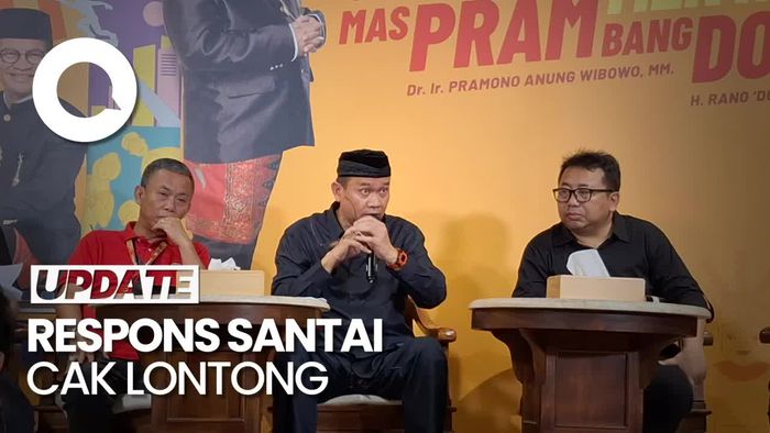 Video: Respons Santai Cak Lontong soal Aksi Walk Out Kubu RIDO