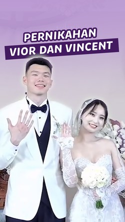 Video: Momen Bahagia Pernikahan Nita Vior dan Vincent Kosasih