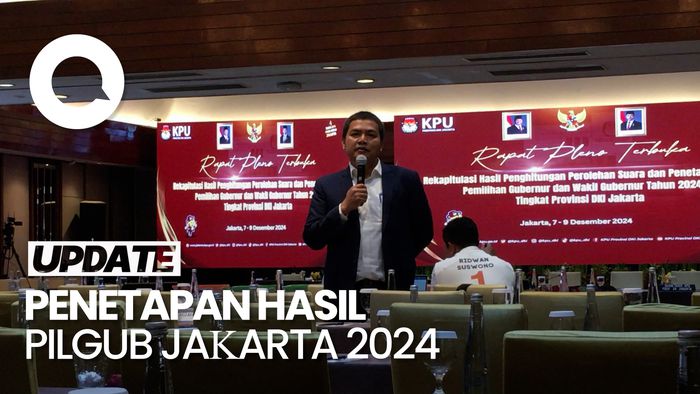 Video Ketua KPU Jakarta: Hari Ini Agendanya Tunggal, Penetapan Hasil Pilgub
