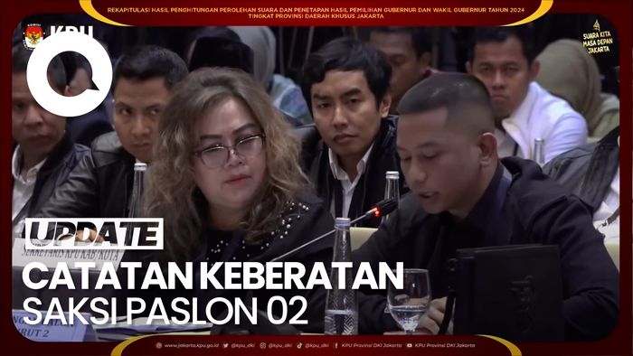 Video: Saksi Dharma-Kun Juga Keberatan soal Masalah TPS di Pinang Ranti