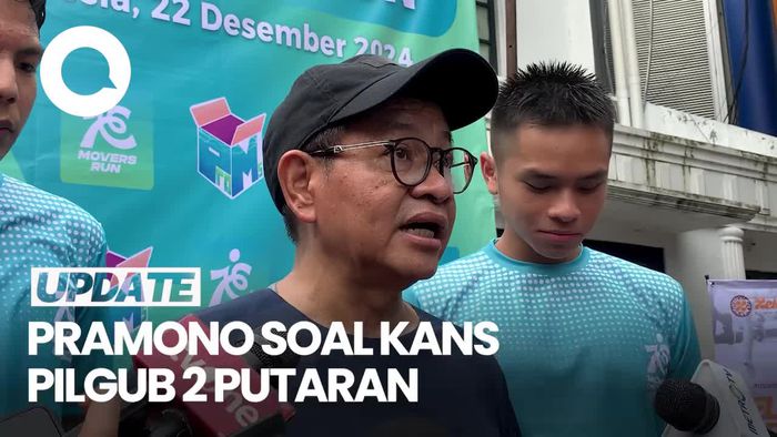 Video Pramono Anung Yakin Pilgub Jakarta Takkan Dipaksakan 2 Putaran