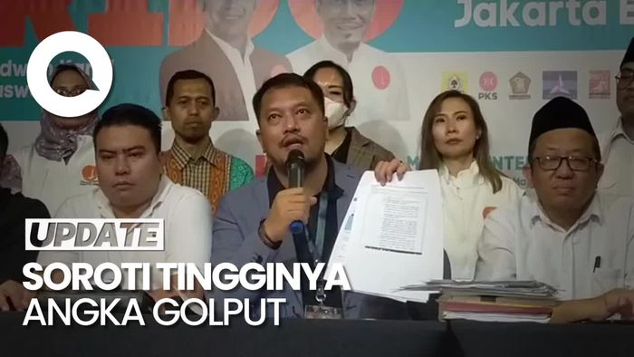 Video: Tim RIDO Protes Hasil Pilgub, Ungkit Tingginya Angka Golput
