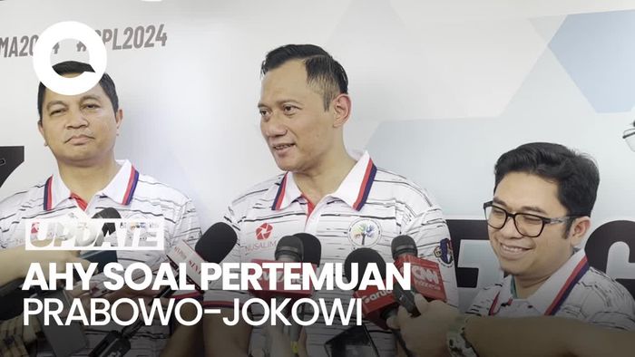 Video AHY soal Pertemuan Prabowo-Jokowi: Baik dan Bagus untuk Ditiru