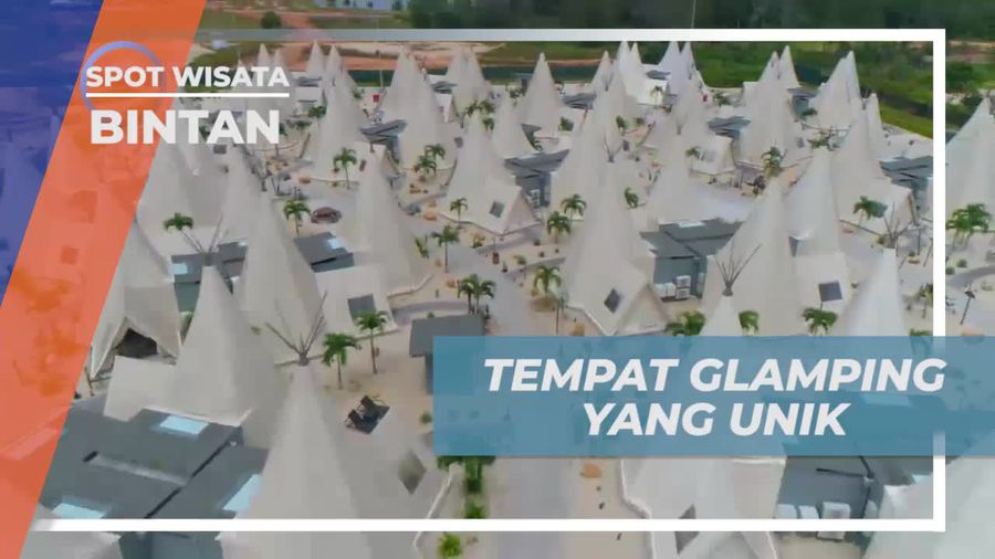 Glamping Unik di Resort Bertema Gurun Pulau Bintan