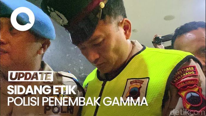Video: Penampakan Polisi Penembak Siswa di Semarang Jalani Sidang Etik