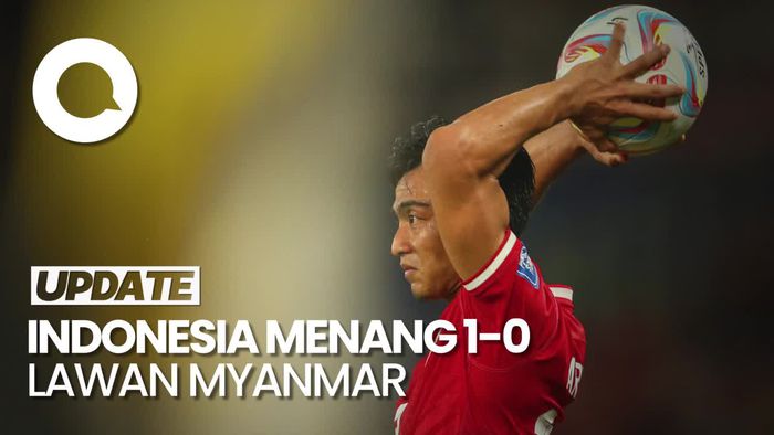 Video: Indonesia Menang 1-0 Lawan Myanmar di Laga Perdana Piala AFF 2024