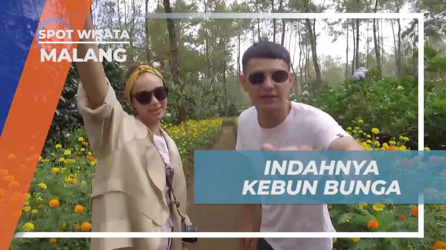 Pesona Kebun Bunga Pagupon Garden di Kota Malang Jawa Timur