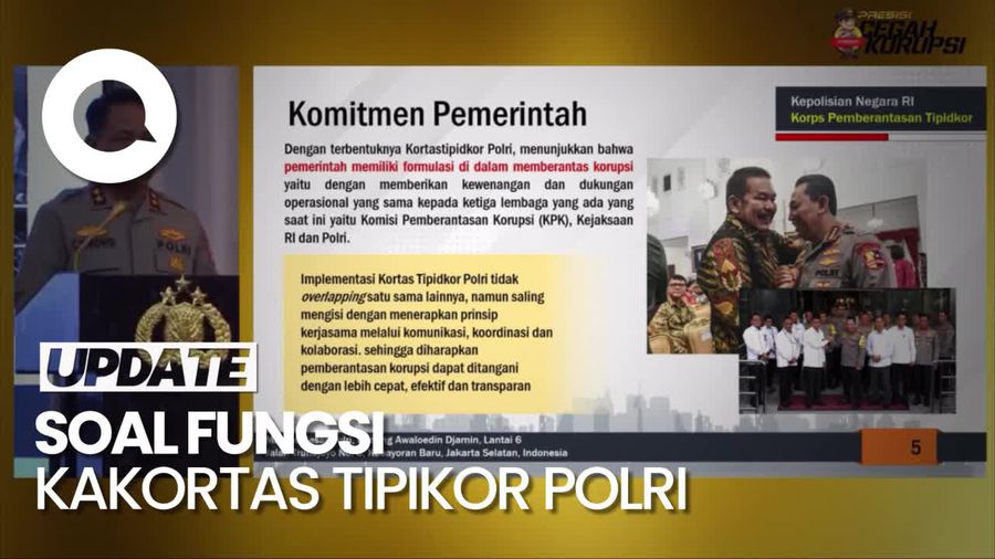 Video: Kakortas Tipikor Pastikan Tak Akan Tumpang-Tindih Dengan KPK
