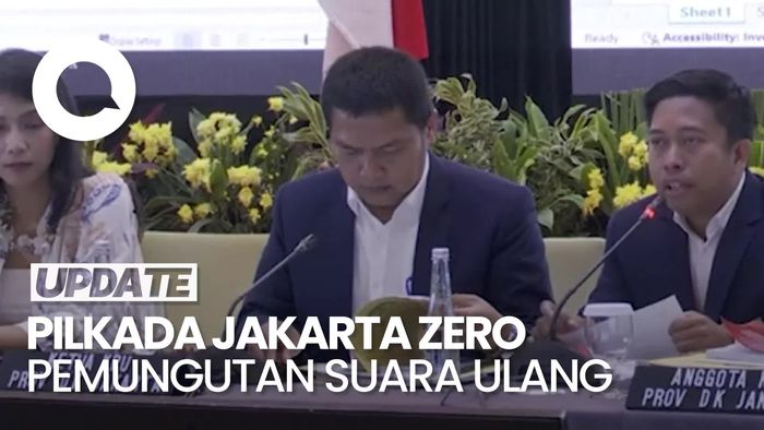 Video: KPU Jakarta Tegaskan Pilkada Zero Pemungutan Suara Ulang