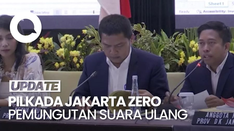 Video: KPU Jakarta Tegaskan Pilkada Zero Pemungutan Suara Ulang