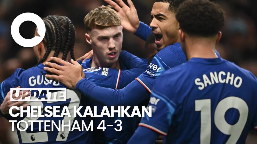Video: Chelsea Comeback! Kalahkan Tottenham 4-3