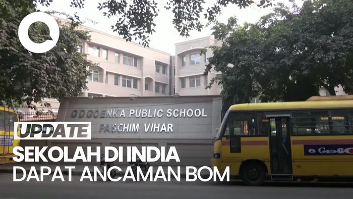 Video Puluhan Sekolah di Delhi Siaga Setelah Dapat Ancaman Bom via Email