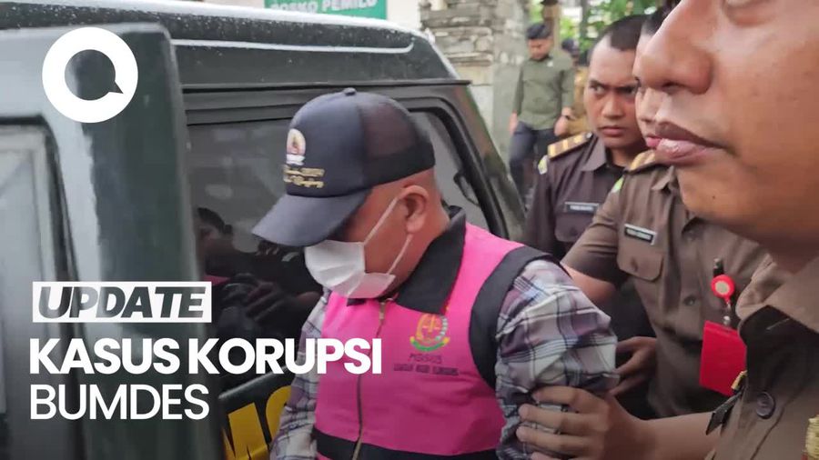 Video: Tampang Tersangka Korupsi BUMDes Kini Berbaju Tahanan Kejari