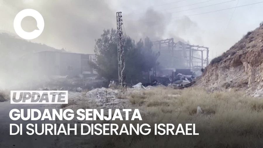 Video: Israel Serang Gudang Senjata di Ibu Kota Suriah saat Rezim Assad Tumbang