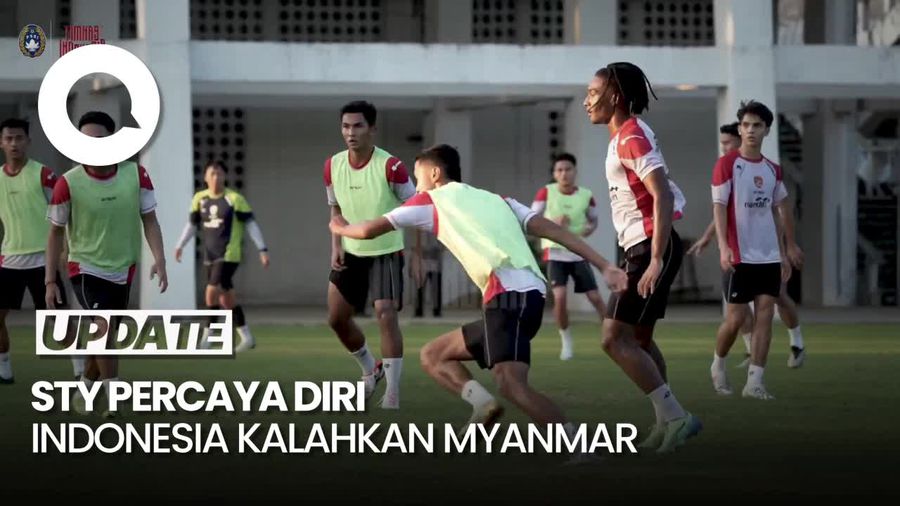 Video Shin Tae-yong Pede Timnas Indonesia Bisa Atasi Myanmar