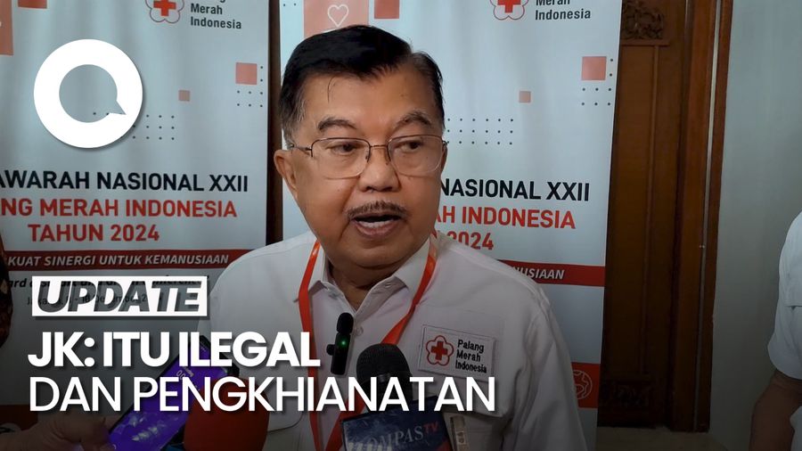 JK Sebut Agung Laksono Ilegal Jadi Caketum PMI: Kami Sudah Lapor Polisi