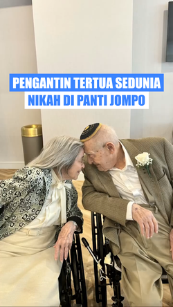 Video: Momen Pernikahan Pengantin Tertua di Dunia