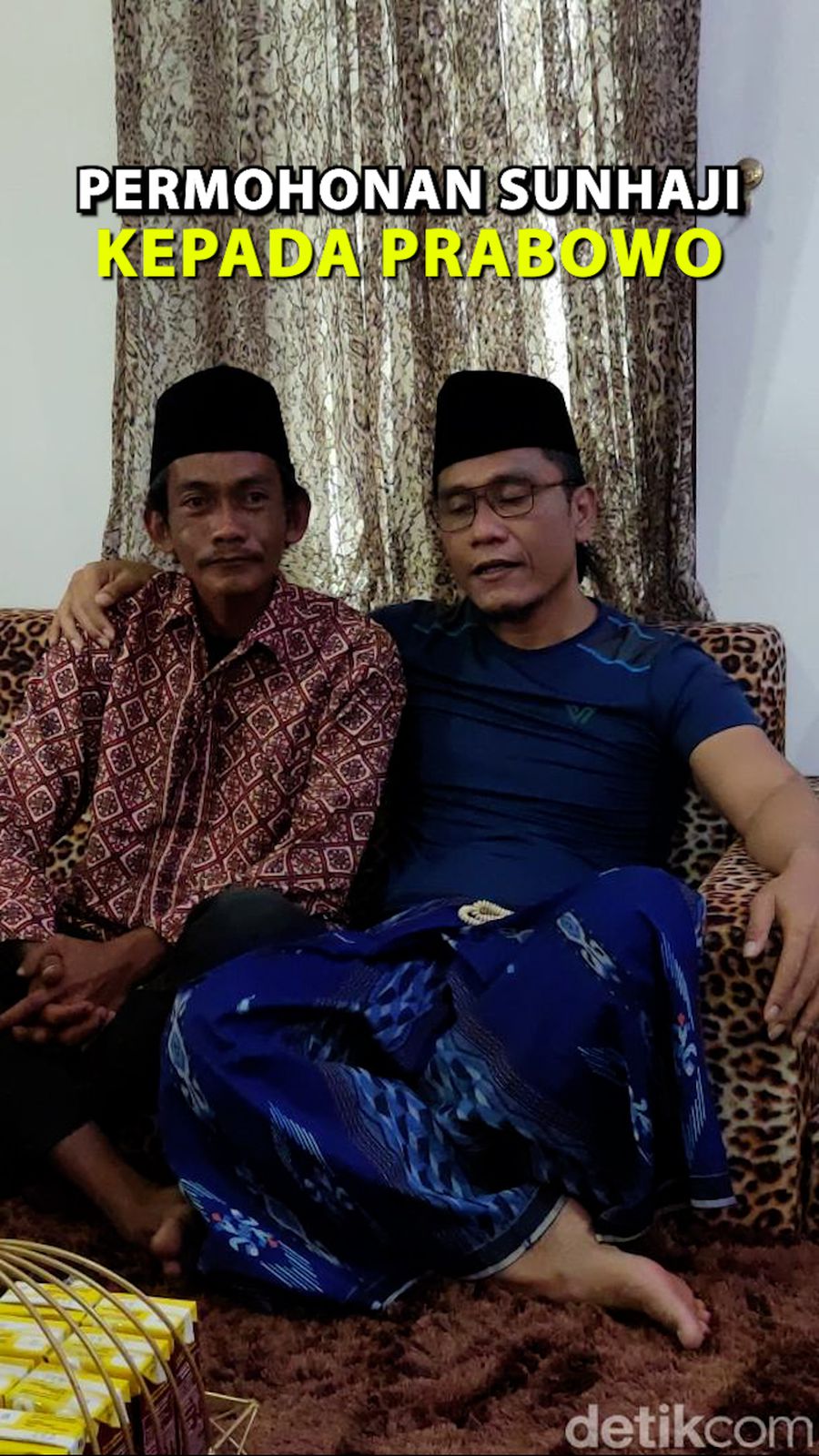 Video Sunhaji Minta Prabowo Tolak Pengunduran Diri Gus Miftah