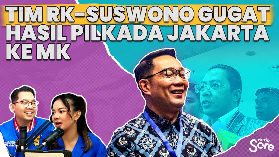 Tim RK-Suswono Gugat Hasil Pilkada Jakarta ke MK