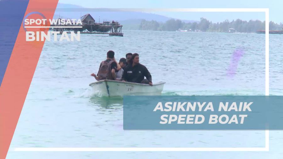 Serunya Menyusuri Lautan dengan Speed Boat Menuju Pulau White Sand di Bintan