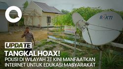 Tangkal Hoax! Polisi di Wilayah 3T Kini Manfaatkan Internet untuk Edukasi Masyarakat