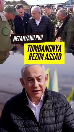 Video Netanyahu soal Suriah: Hari Bersejarah di Timur Tengah