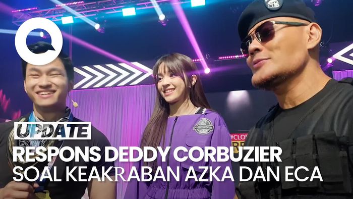 Video Azka dan Eca Aura Akrab, Deddy: Terserah Anaknya, Tadi Dateng Bareng