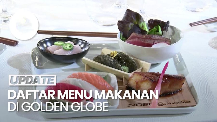 Video: Menu Spesial untuk Jamuan Para Bintang di Golden Globe Awards 2025