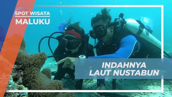 Menyaksikan Keindahan Laut dan Keanekaragaman Bawah Laut Pulau Nustabun, Maluku