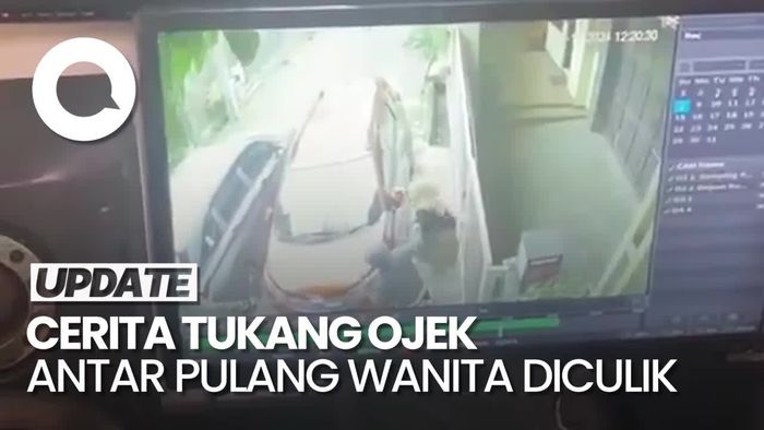 Video: Cerita Tukang Ojek saat Antarkan Wanita yang Diculik di Bandung