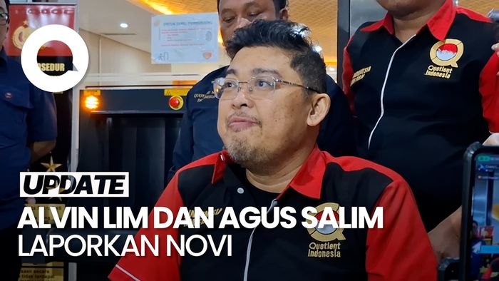 Video: Alvin Lim dan Agus Salim Laporkan Novi ke Bareskrim
