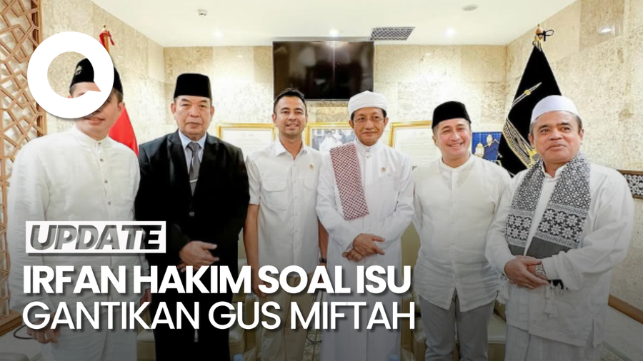 Video: Irfan Hakim soal Isu Gantikan Gus Miftah gegara Foto Bareng Raffi