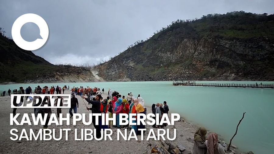 Video: Persiapan Wisata Kawah Putih Ciwidey Jelang Libur Nataru