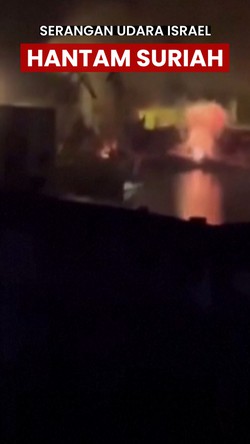 Video: Serangan Udara Israel Hantam Pelabuhan di Suriah
