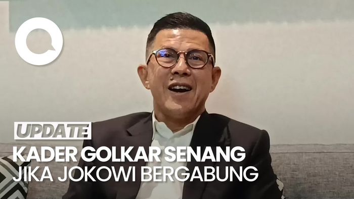 Video Kader Golkar Ngaku Senang Jika Jokowi Bergabung: Pendukungnya Banyak