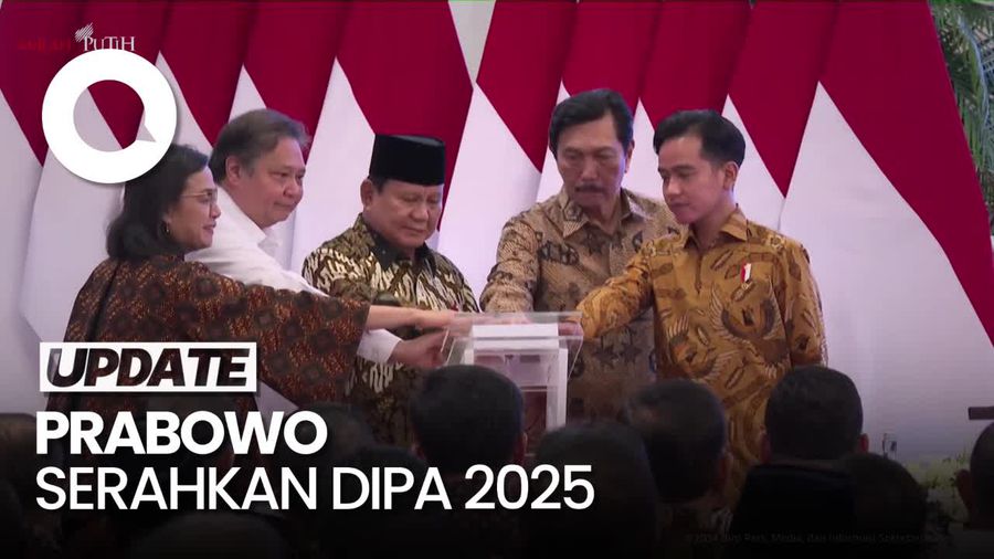 Video: Momen Prabowo Serahkan DIPA 2025 ke Kementerian dan Lembaga