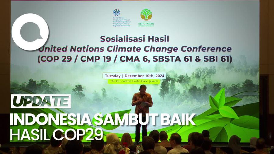 Video: RI Sambut Baik Implementasi Perdagangan Karbon Internasional Hasil COP29