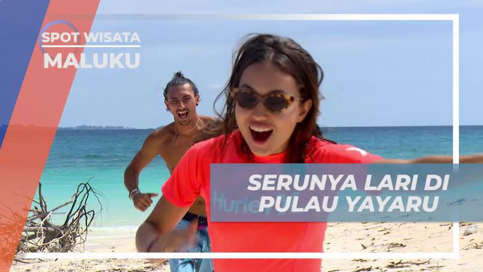 Menguji Ketahanan dengan Lari Seru di Pulau Yayaru, Maluku
