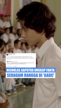 Video: Terungkap Fakta soal Seragam Rangga di AADC