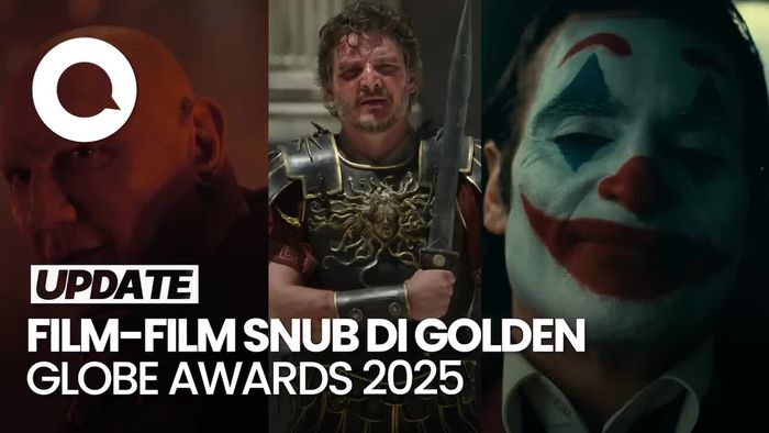 Video Film yang Snub di Golden Globe Awards 2025: Joker 2-Gladiator II