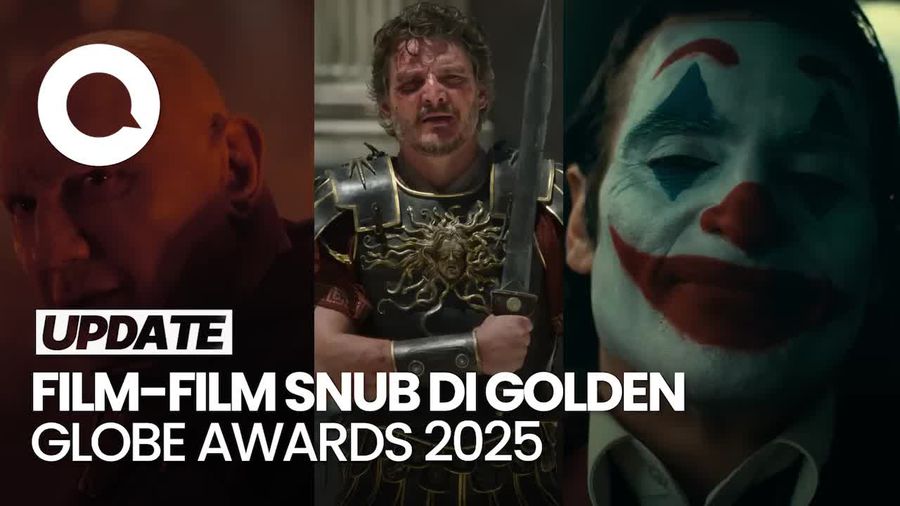 Video Film yang Snub di Golden Globe Awards 2025: Joker 2-Gladiator II