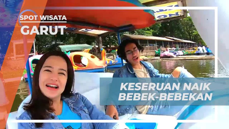 Merasakan Keseruan Bermain Bebek-Bebekan di Danau Situ Bagendit, Garut